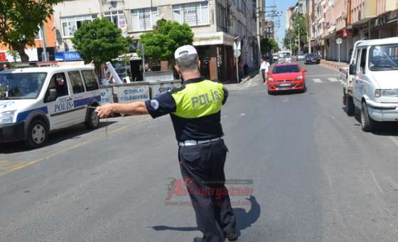 Trafik Ekiplerinden Motosiklet Uygulaması