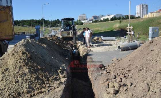 Teski'den Kanalizasyon Çalışması