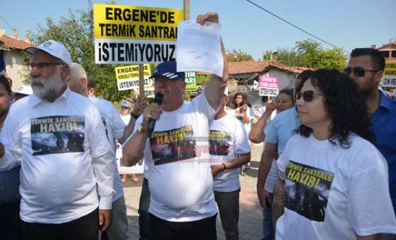 Ulaş`tan Sonra Misinli'de Termik Santrale ‘Hayır' Dedi