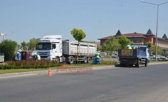 Tekirdağ Yolu Çiçeklendiriliyor