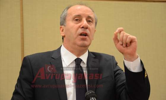 Chp Grup Başkanvekili Muharrem İnce Çorlu`da 