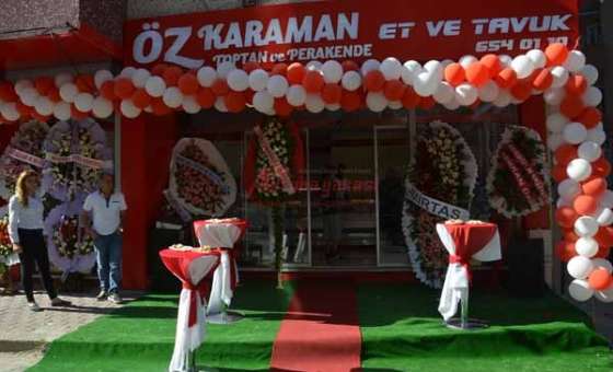 Öz Karaman Et Ve Tavuk Açıldı