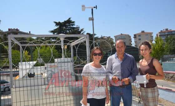 Çorlu Mühendislik Fakültesi'nden Hava Kirliliği Projesi (Görüntülü)
