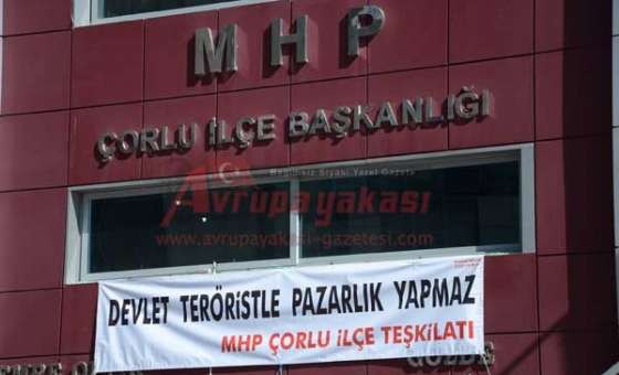 Mhp'den Afişli Tepki