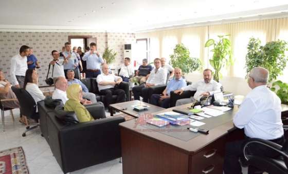 Ak Parti Milletvekillerinden Başkan Baysan'a Ziyaret