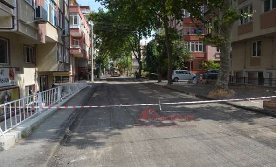 Çorlu Belediyesi Asfaltlıyor