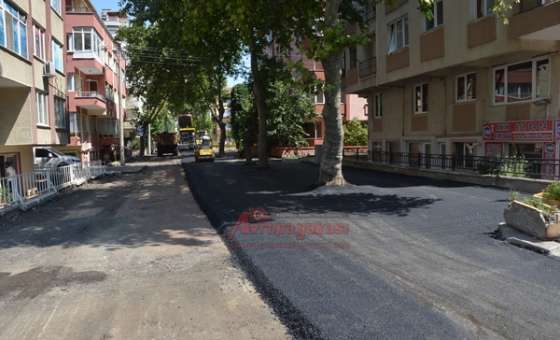 Çukurlu Yola Asfalt