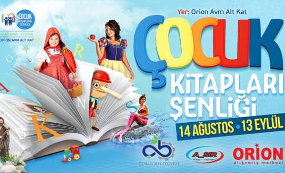 Çocuk Kitapları Şenliği Orion'da Başlıyor
