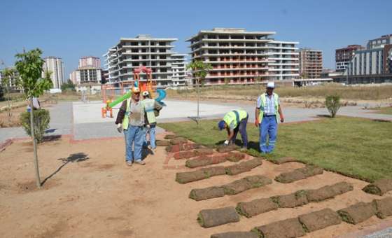 Çorlu'ya Yeni Park Alanı