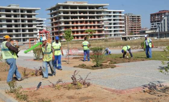 Çorlu'ya Yeni Park Alanı