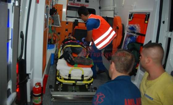 Çorlu`da Motosiklet Kazası: 1 Ölü 1 Yaralı