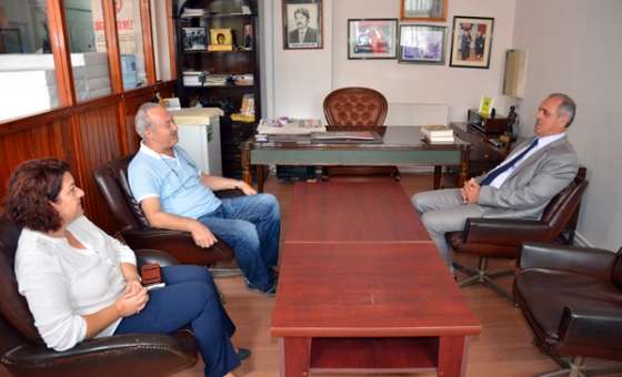 Vali Salihoğlu`ndan Şafak Gazetesi `ne Ziyaret