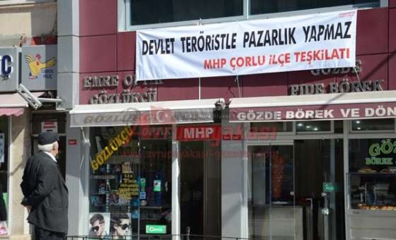 Mhp Çorlu İlçe Başkanı Hasan Uzun; 