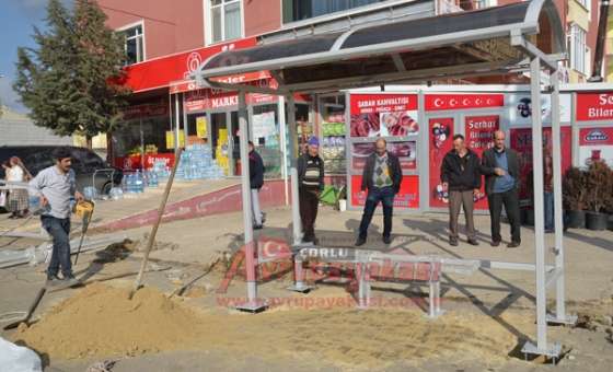 Ergene'ye Yeni Otobüs Durakları
