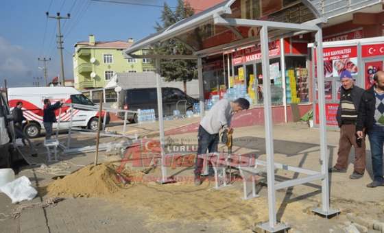Ergene'ye Yeni Otobüs Durakları