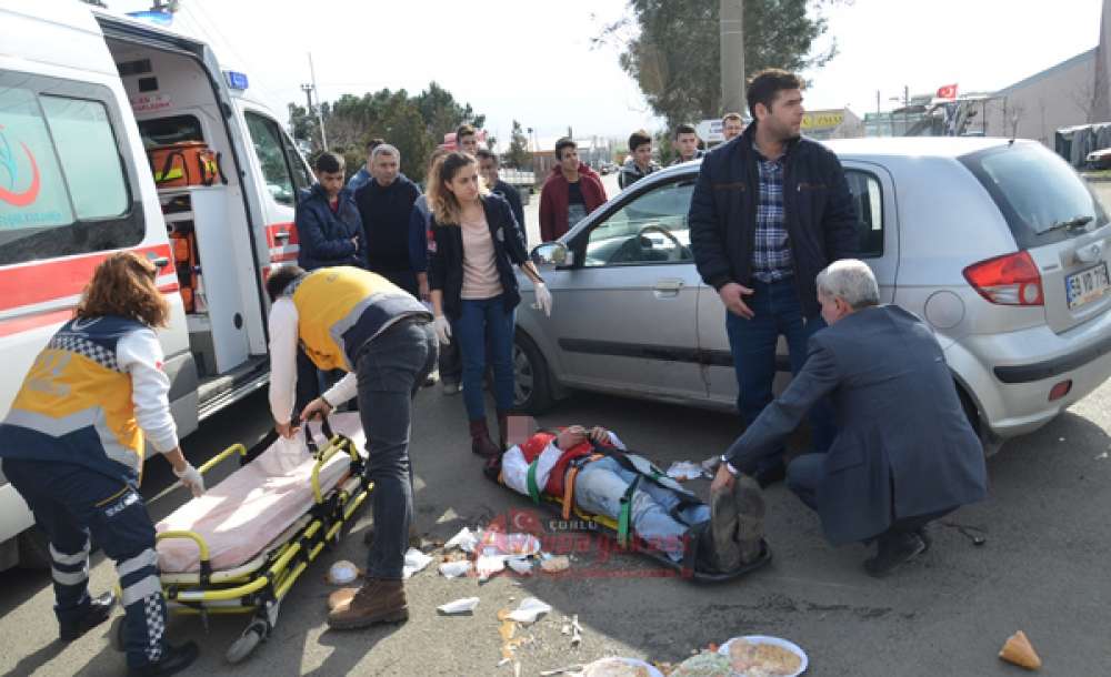 Çorlu'da Kaza: 1 Yaralı