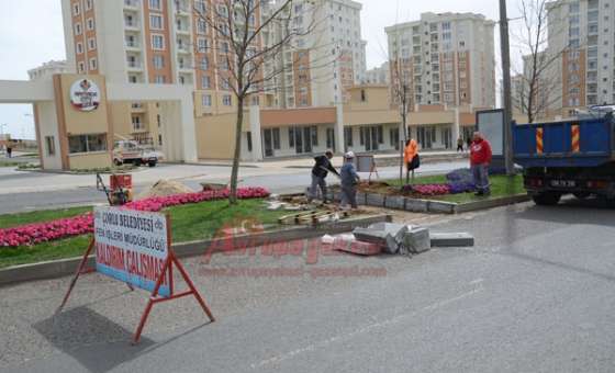 Yayalara Geçiş Yeri Yapıldı