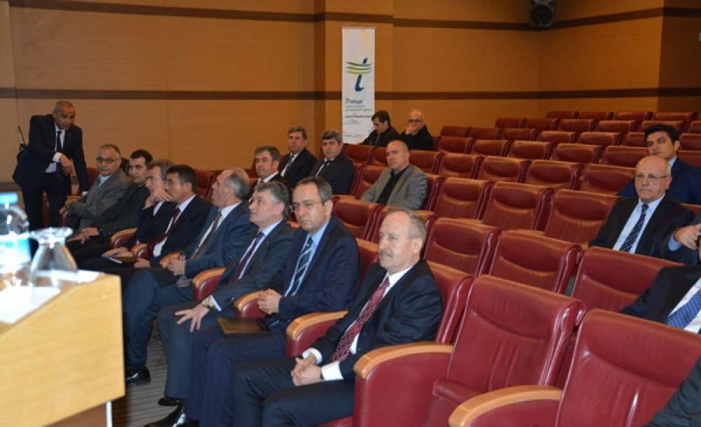Demiryolu Taşımacılığının Trakya Bölgesi İçin Önemi Masaya Yatırıldı