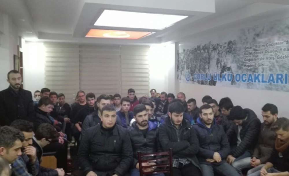 Ülkü Ocakları Patlamada Hayatını Kaybedenler İçin Mevlit Okuttu