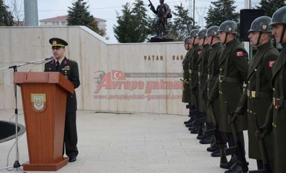 Çorlu Şehitliği'nde Duygu Yüklü Tören