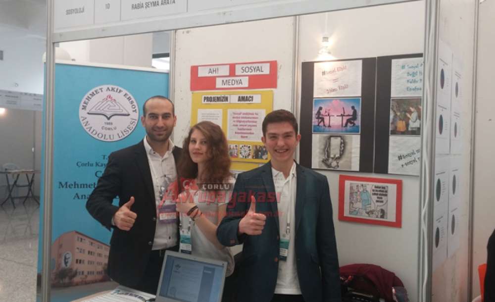 Çorlulu Öğrencilerin Projesi İlk 100'de