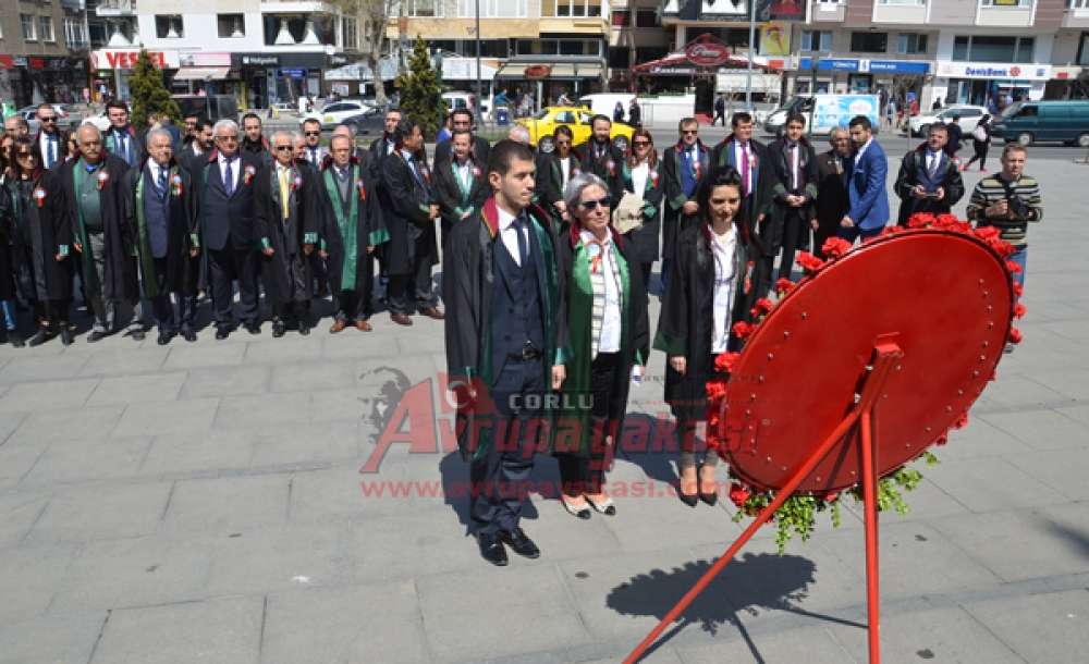  Avukatlar Günü Çorlu'da Kutlandı