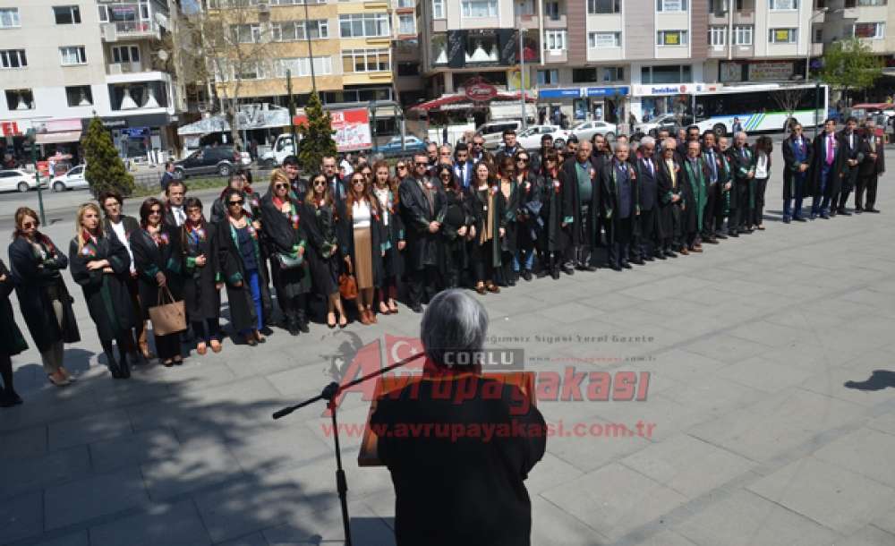  Avukatlar Günü Çorlu'da Kutlandı