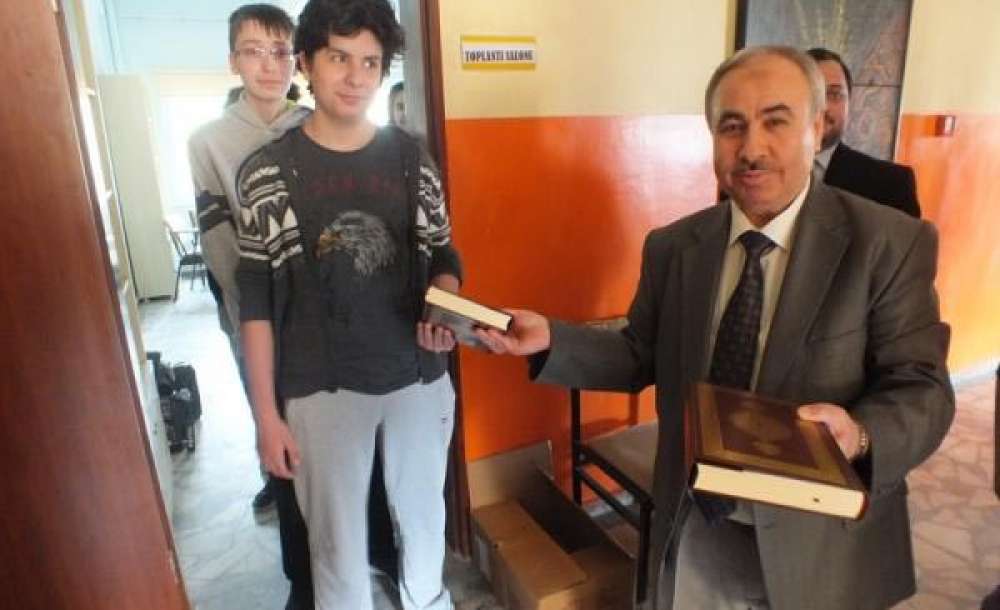  Kur`an Hayat Olsun Projesi Mehmet Akif Ersoy Anadolu Lisesi`nde Tanıtıldı
