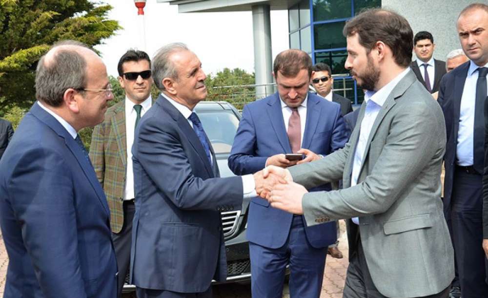 Bakan Albayrak Botaş`ı Ziyaret Etti   