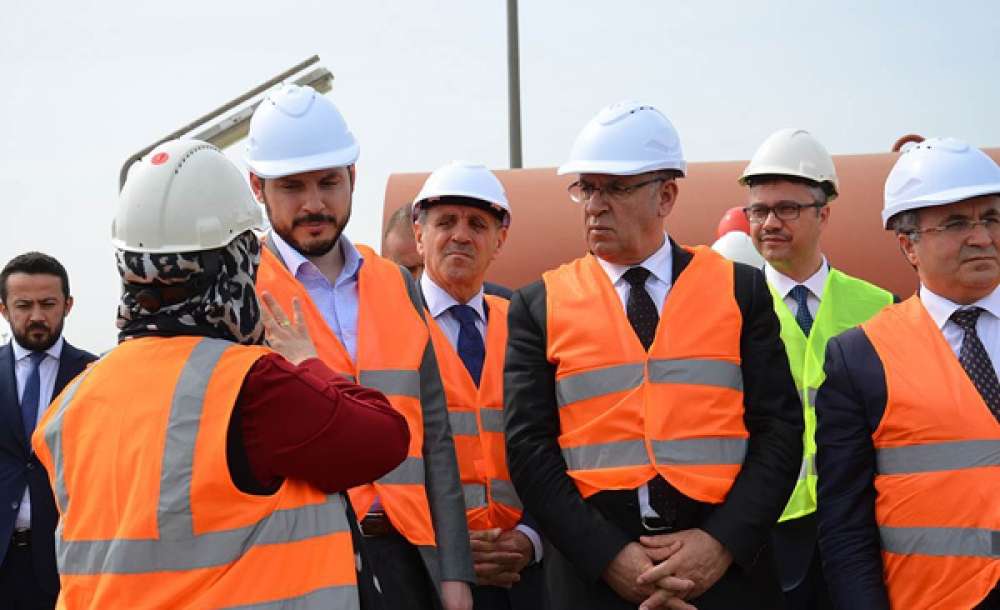 Bakan Albayrak Botaş`ı Ziyaret Etti   