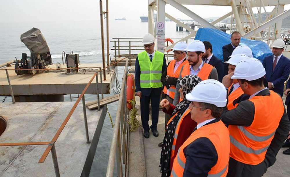 Bakan Albayrak Botaş`ı Ziyaret Etti   