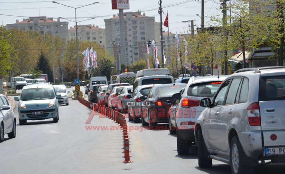 Çorlu`da Trafik Artık Trajik