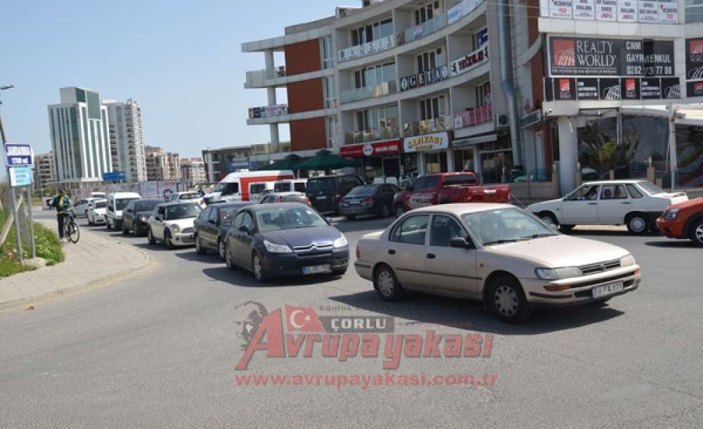 Çorlu`da Trafik Artık Trajik