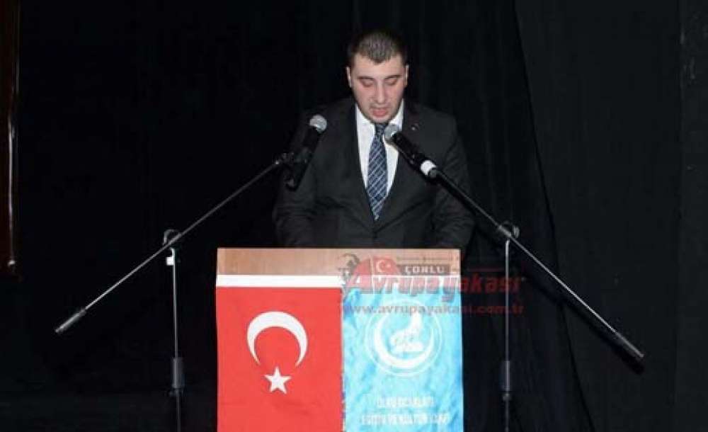 Çorlu Ülkü Ocaklarından Ödül Töreni