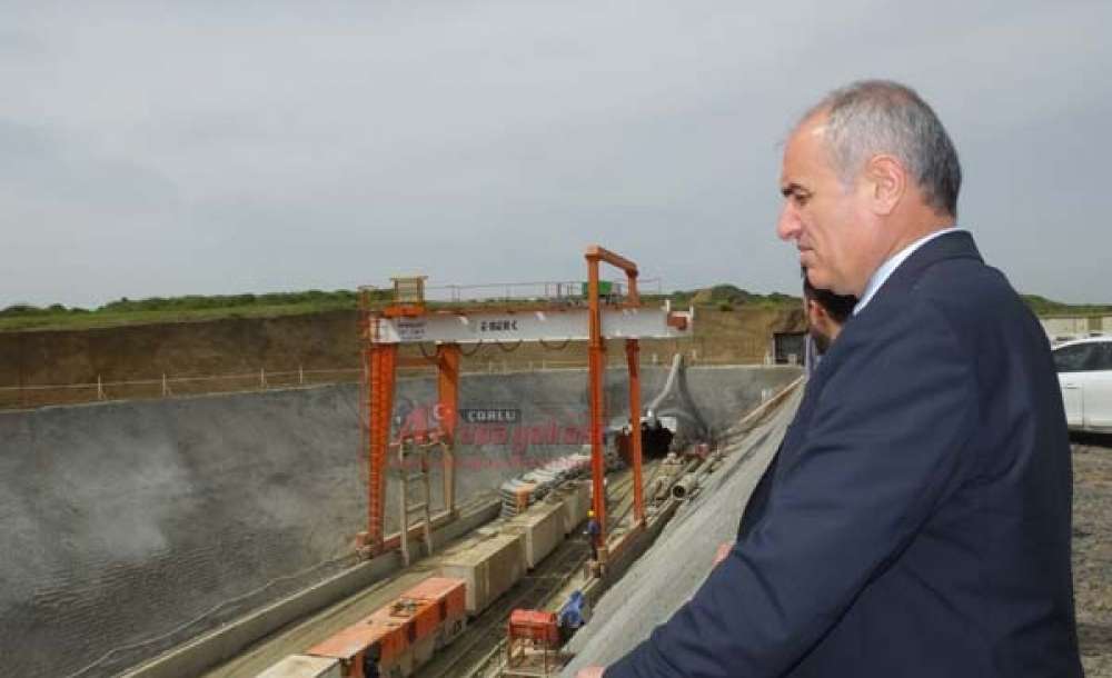 Çorlu Kaymakamı Levent Kılıç;“Türkiye`nin En Büyük Çevre Yatırımı Bu Bölgede Yapılıyor”