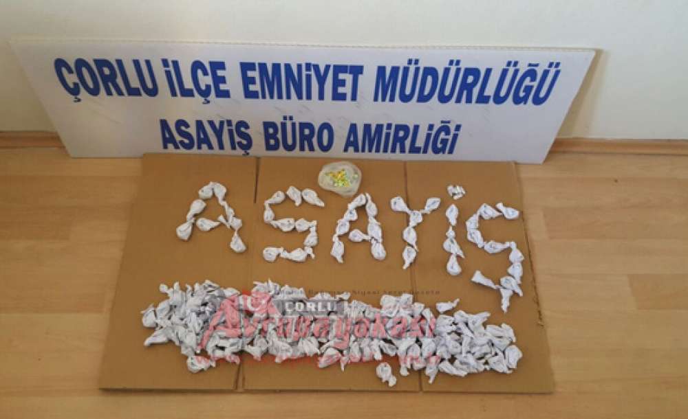 Çorlu Polisinden Uyuşturucu Tacirlerine Geçit Yok
