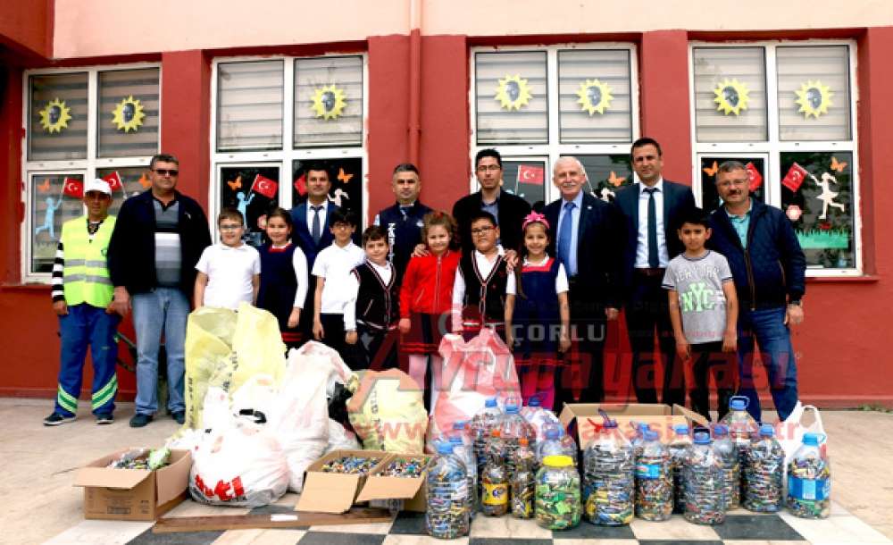 Atık Pil Toplama Yarışması Tamamlandı