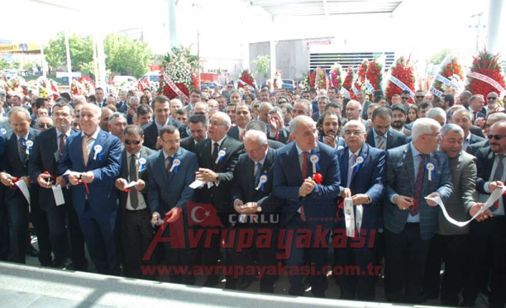 Çorlu Tso`nun Yeni Binası Törenle Açıldı