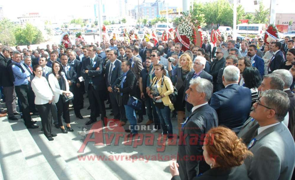 Çorlu Tso`nun Yeni Binası Törenle Açıldı