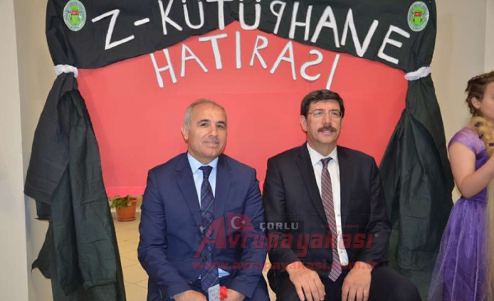Ergene Vadisi İlkokulu'nda Z Kütüphane Açıldı