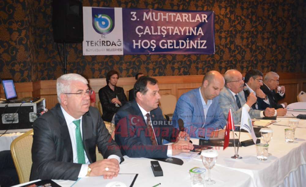 Büyükşehirden 3. Muhtarlar Çalıştayı