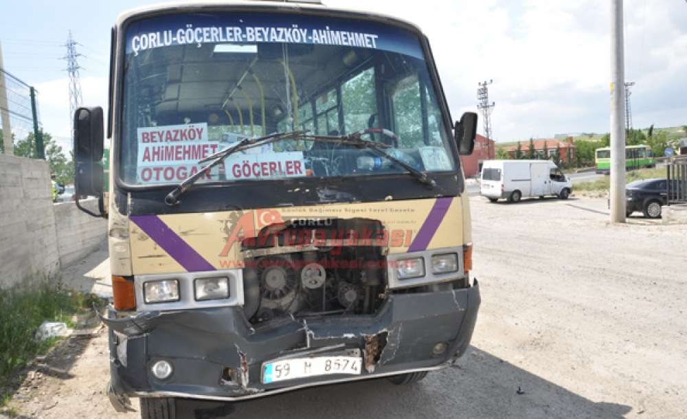 Ergene`de Zincirleme Kaza 2 Yaralı