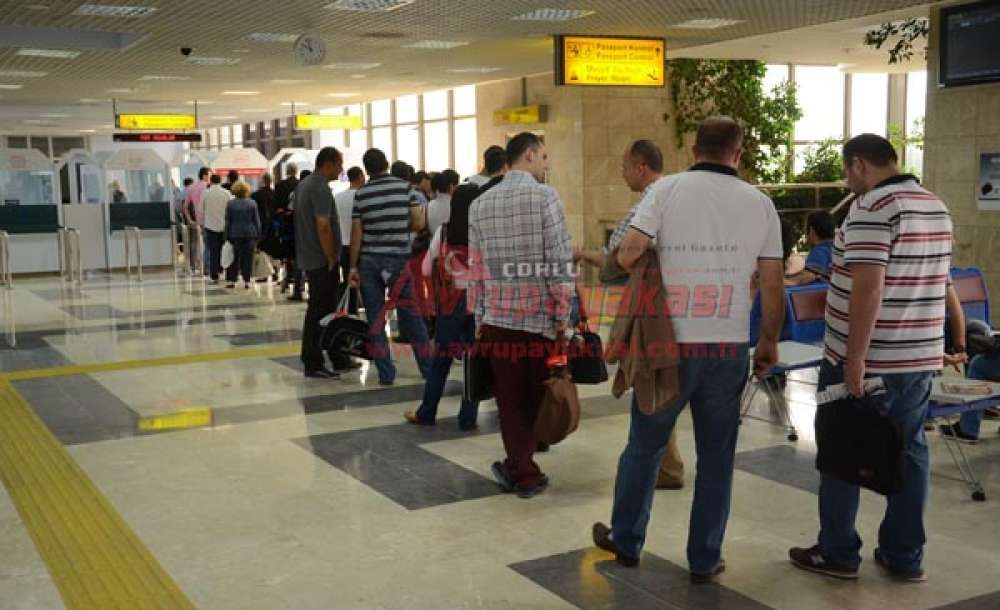 4 Ayda 20 Bin 616 Yolcu Çorlu Havaalanını Kullandı