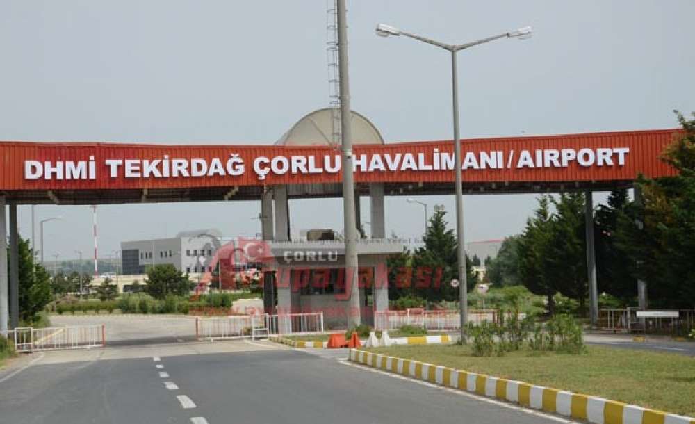 4 Ayda 20 Bin 616 Yolcu Çorlu Havaalanını Kullandı