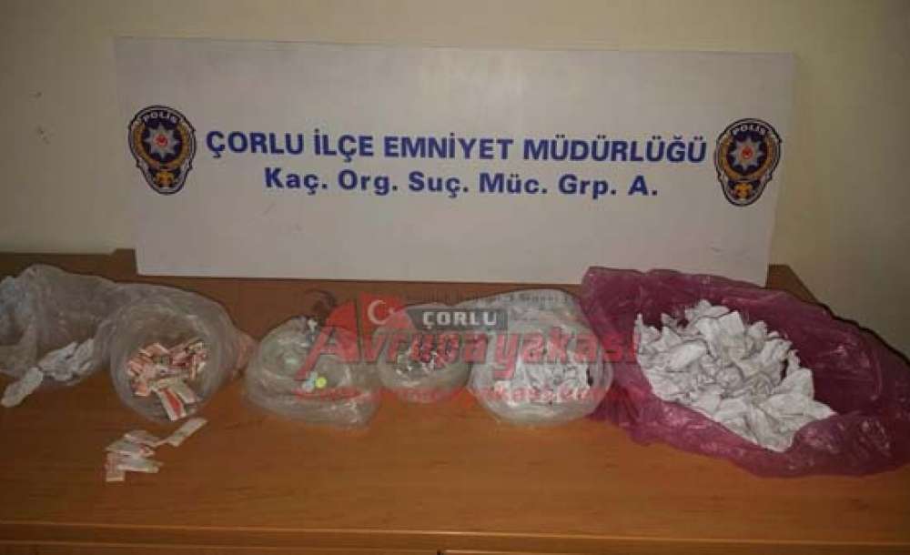 Çorlu Polisinden Kore Mahallesi'ne Uyuşturucu Baskını   