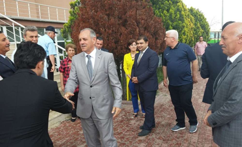 Vali Salihoğlu`dan Ergene`ye Veda Ziyareti