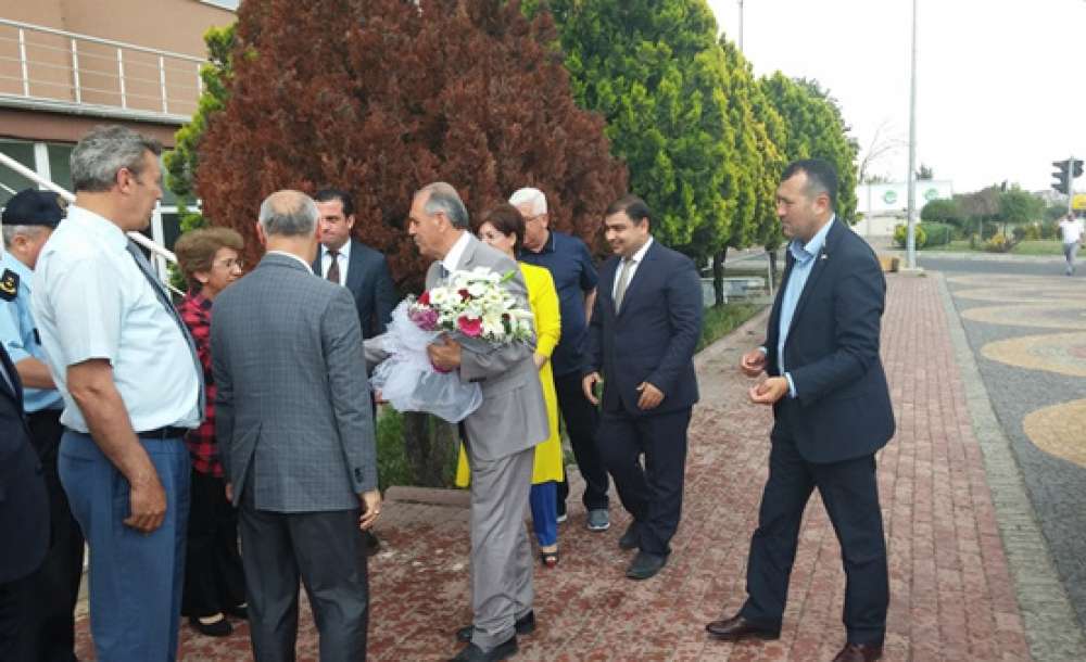 Vali Salihoğlu`dan Ergene`ye Veda Ziyareti