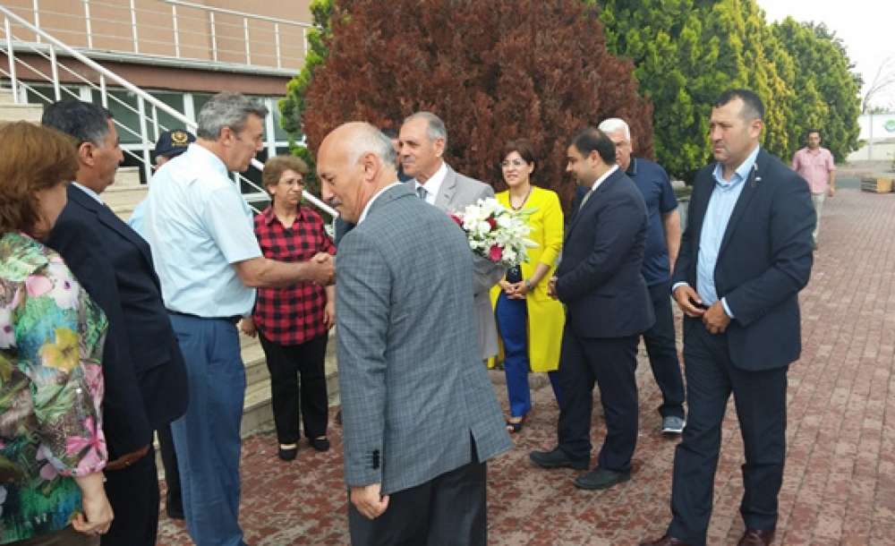 Vali Salihoğlu`dan Ergene`ye Veda Ziyareti