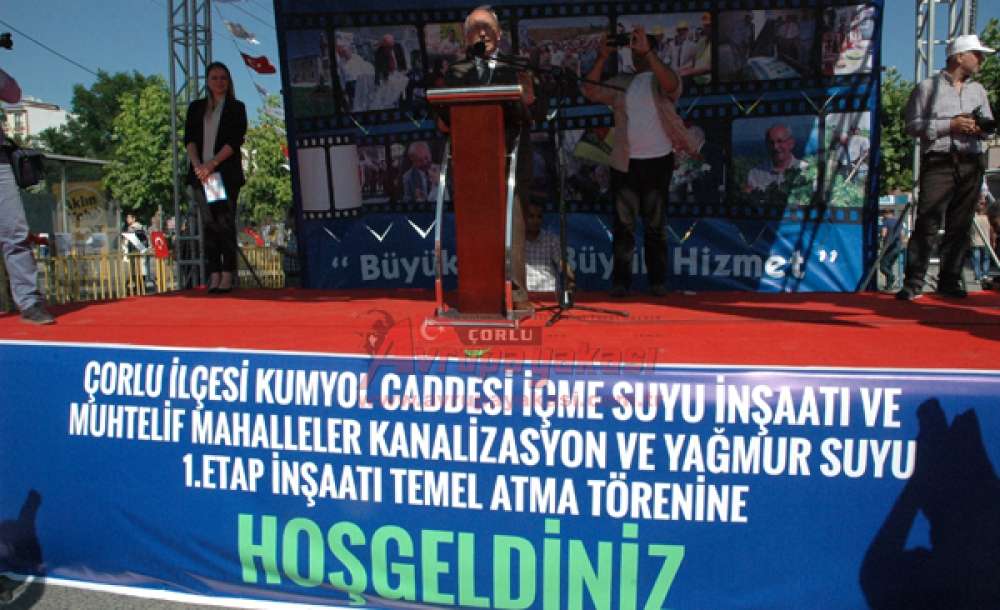 Kumyol Caddesi Altyapı Temeli Atıldı