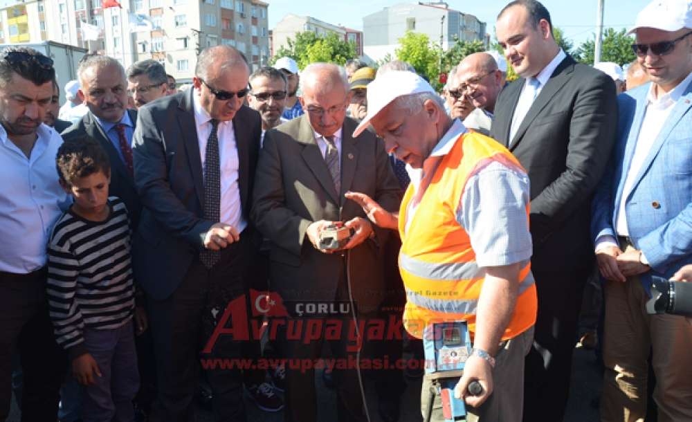 Kumyol Caddesi Altyapı Temeli Atıldı